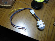 Sensor de movimiento por infrarrojos PIR, interruptor de luz automática, Detector de Sensor PIR, LED, 110V, 220V