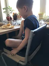 Cojín para comedor para bebés y niños, elevador de silla, para trona, ajustable y extraíble