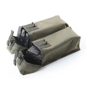

Pouch Ke tactical under AK with belt valve double with slings olive dark