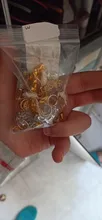 Anillo para el pelo de plata y oro para mujer, accesorio para el pelo con cuentas, amuleto de tubo amuleto, accesorio para extensiones, 80/90/100 Uds.