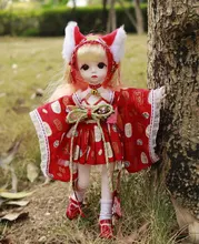 Muñeca de Hada de los sueños 1/6, maquillaje bonito, 28cm, muñecas articuladas con bolas, incluyendo ropa, zapatos, Estilo Princesa, muñecas bricolaje juguete BJD, regalos para niñas