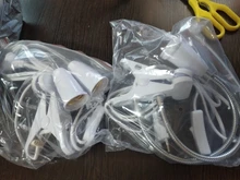 Light-Socket Base Desk-Lamp-Holder Gooseneck Clip-On-Cable Us-Plug On-Off-Switch Flexible