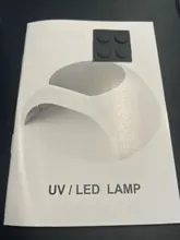 SUNUV SUN2C-Lámpara de uñas de 48W, secador de uñas UV SUN2 para secador de uñas de Gel, Sensor infrarrojo con almohadilla de silicona rosa para uso en salón