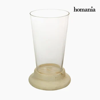 

Vase Glass Wood - Pure Crystal Deco Collection by Homania
