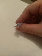 De alta calidad de Color de plata diamantes de imitación incrustaciones anillos para mujer anillo de boda regalo compromiso para mujeres envío gratuito