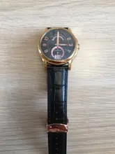 Correa de reloj de cuero genuino con cierre de mariposa, pulsera de piel auténtica para reloj Pulseira, tamaño de 14, 16, 18, 19, 20, 21, 22 y 24 mm