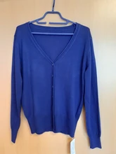 Ayunsure-cárdigan de punto para mujer, suéter de manga larga de ganchillo con botones, corto, WXF246