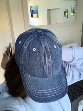 Jeans Cap Snapback-Hats Baseball-Cap Bone Women Summer Denim Hip-Hop Solid Gorras Casquette