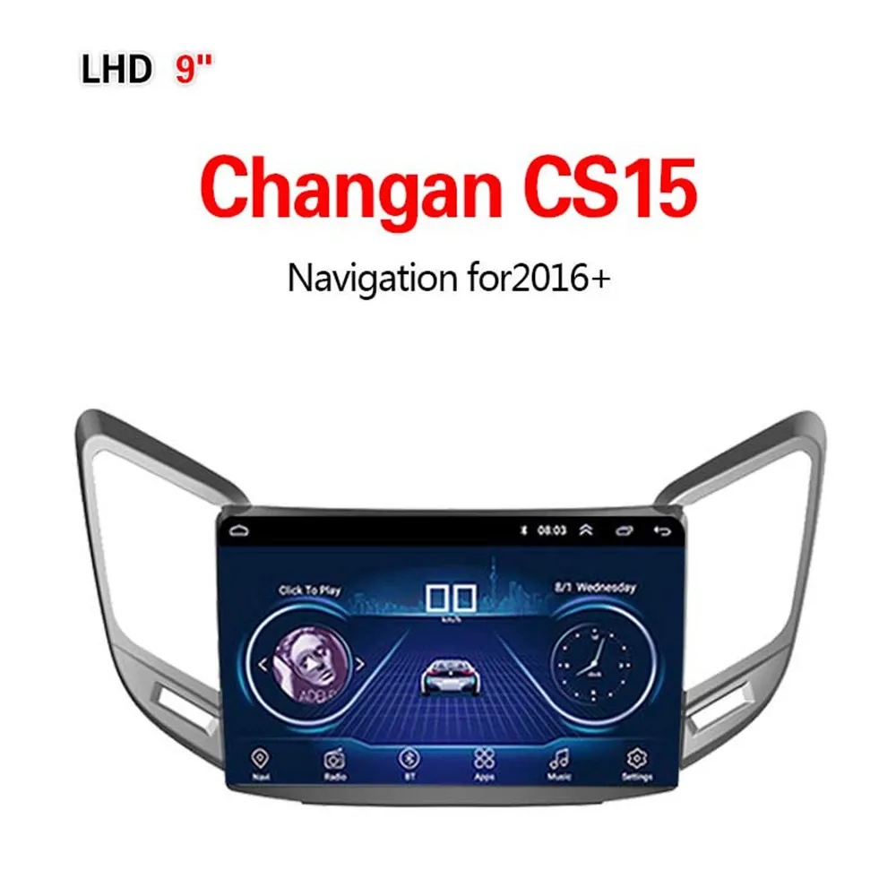 Lionet gps навигация для автомобиля Changan CS15+ 9 дюймов LC2003X - Размер экрана, дюймов: WIFI 1G16G