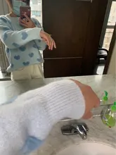 Jersey de amor jersey de cuello redondo suéter 2021 primavera y otoño nuevo suelta tendencia suave suéter para estudiantes chaqueta roja red gran oferta