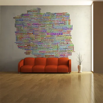 

Wall mural-from the Baltic to the mounts Tatra - 350x270 cm