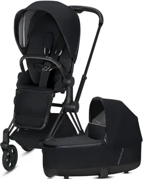 

Cybex baby stroller 2 in 1 Priam III on chassis Matt Black
