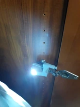 Wardrobe Sensor Light Lamp Cupboard Closet Inner-Hinge Under-Cabinet LED Bedroom Kitchen