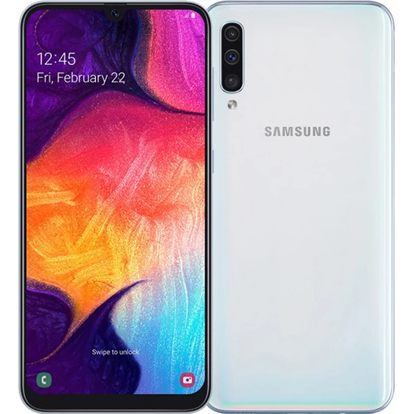 Смартфон SAMSUNG Galaxy A50 64Gb, SM-A505F, белый