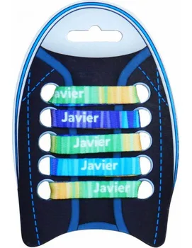 

LACES WITH PERSONALIZED NAMES "JAVIER"