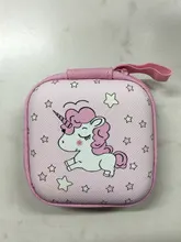 Monedero de dibujos animados de Mickey de Disney, monedero de minnie para niño y niña, bolso de almacenamiento de casco, cargador de cable de datos, caja de embrague