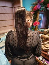 Señora De pelo Ponytail Clip del pelo humano Rubio hecho a máquina Remy postizos abrigo alrededor recto sedoso extensiones 14 18 22