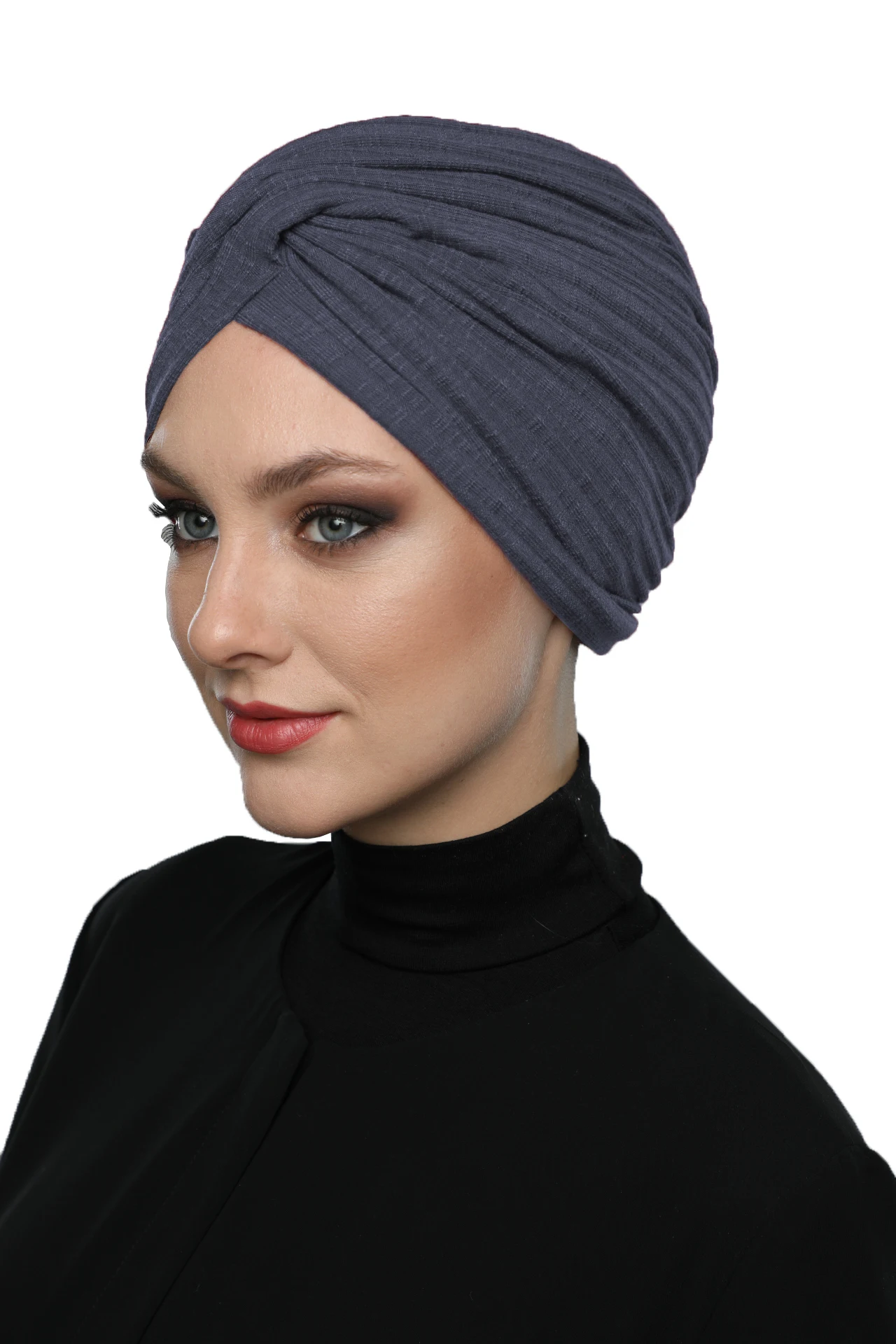 2024 New Fashion Cross Combed Cotton Ready Turban Hijab Bonnet Scarf Women Beret Muslim Chemo Ramadan Abaya Veil Instant