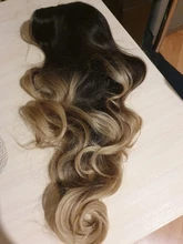 HENRY-Suarez largo ondulado marrón Rubio Ombre peluca Natural Sintético pelucas para mujeres medio fiesta Cosplay Peluca de pelo resistente al calor