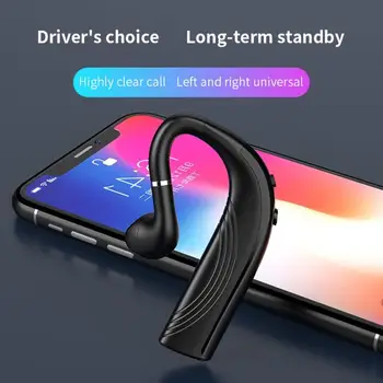 

Wireless Bluetooth 5.0 Earbuds Waterproof Ear Hook Headphone Sports Business Driver Headset Hifi Sound Earphone for Android IOS