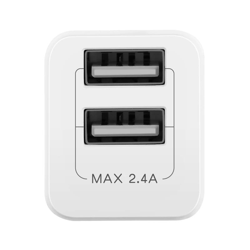 Сетевое зарядное устройство Baseus Traveler series Dual USB charger 2.4A CCALL-EZ02(Белый
