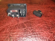 Fuse Connector-Plug Rocker-Switch Power-Socket Inlet Black Iec320 C14 Blue Green 