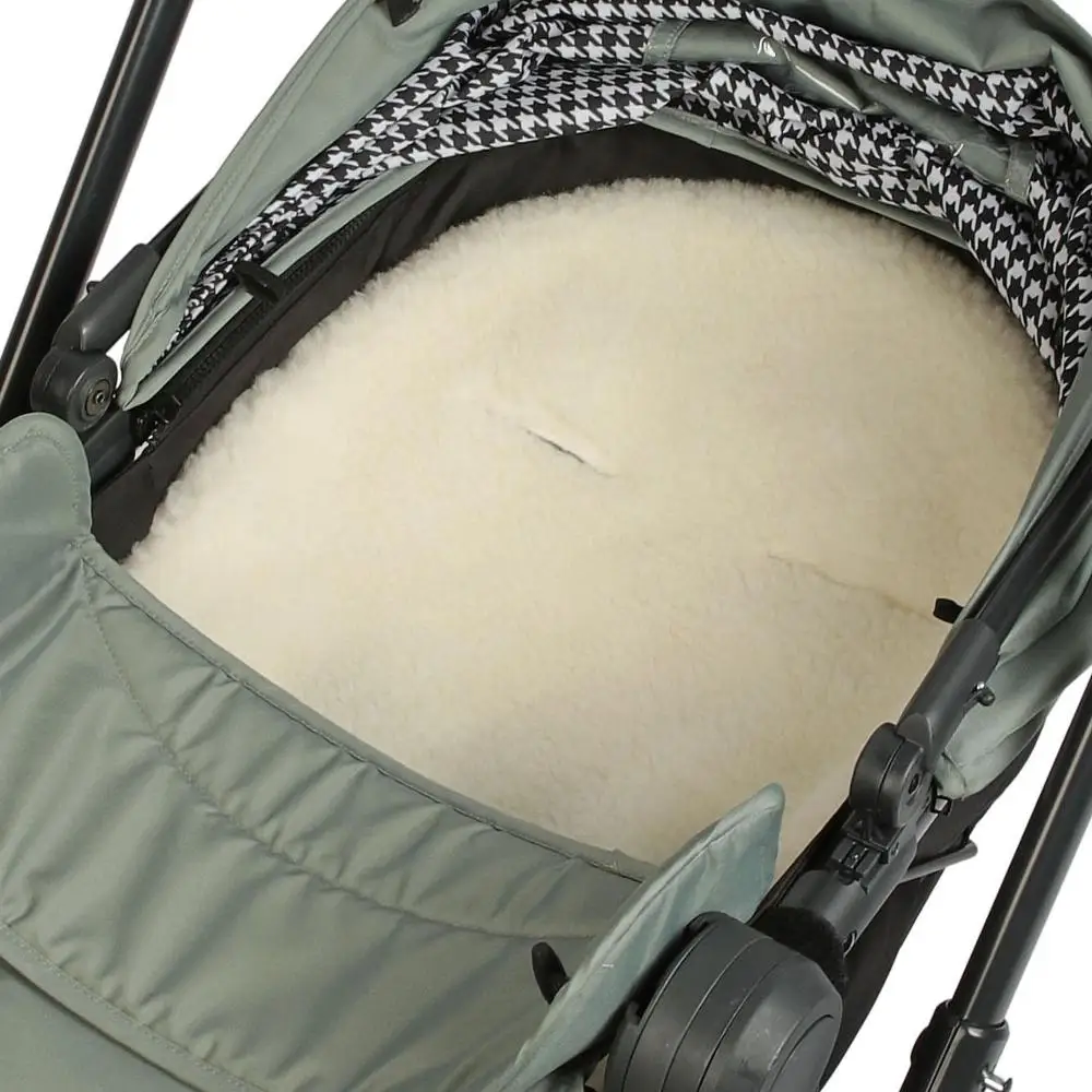 Утеплитель Happy Baby меховой, в конверт, коляску, санки, 89013