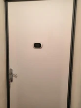 Timbre digital con pantalla a color LCD, 2,8 , con mirilla electrónica de 90º, para puerta