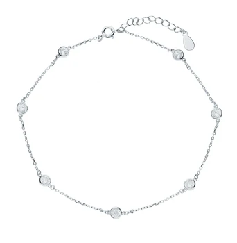 

Silver Bracelet with cubic zirconia sunlight sample 925