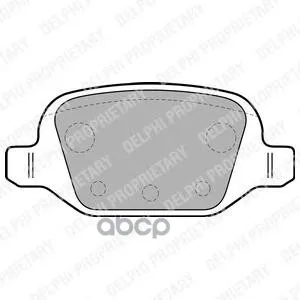 Lp1678_!Колодки Дисковые З Fiat Punto 1.8i 16v 130 Hgt 99/Doblo 1.2i/1.9d/Jtd 02 Delphi Lp1678 Delphi арт. LP1678
