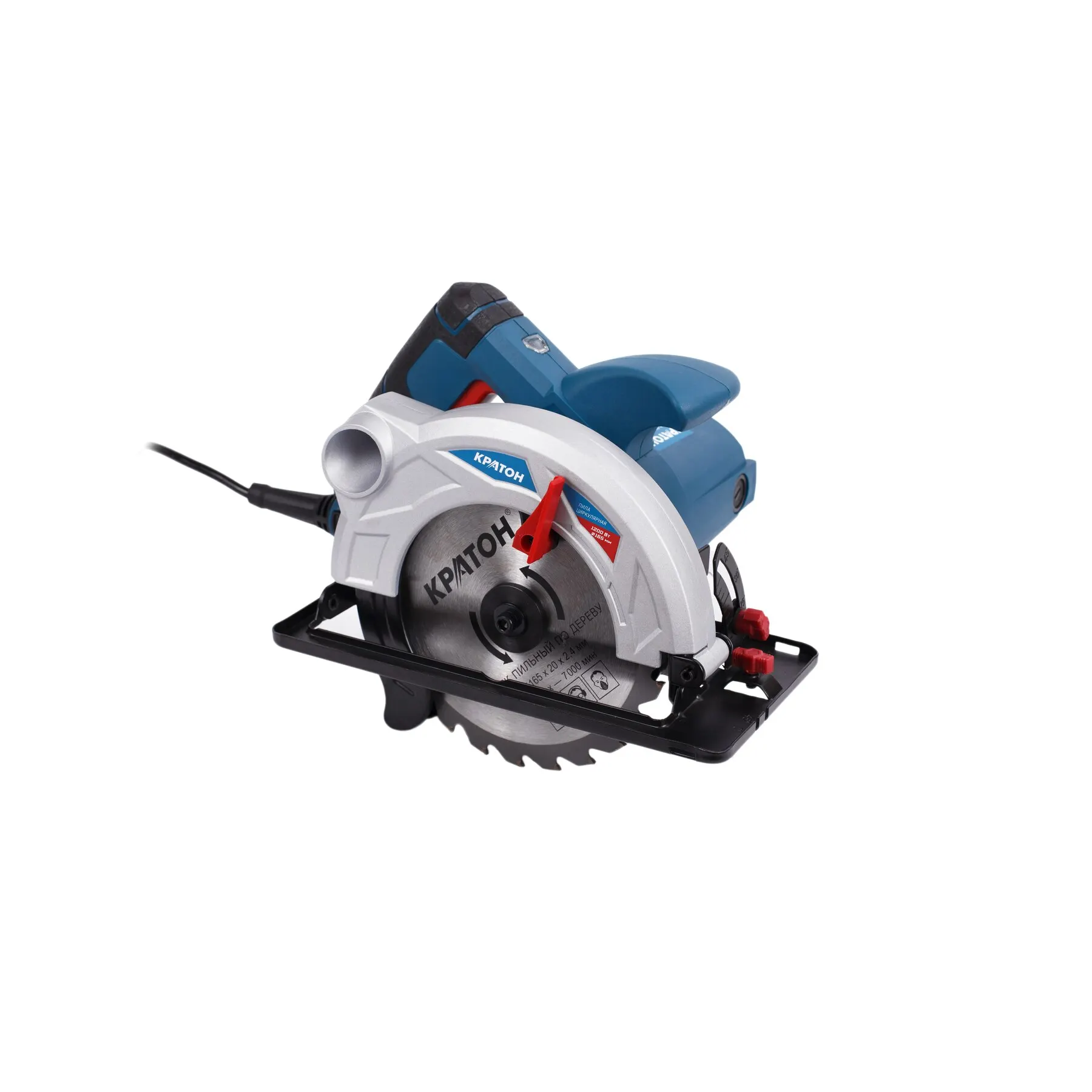 Пила циркулярная Кратон CS-1200/165