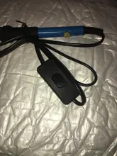 Lámpara de mesa con encendido/apagado en línea, Cable de luz de escritorio, interruptores de Cable, accesorios eléctricos, color negro, clásico, 5 unids/lote