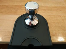 Alfombrilla de silicona para máquina de café Espresso, Alfombra de esquina de goma de alta calidad, 51/53/58MM