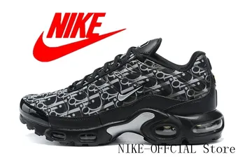 

NIKE AIR MAX PLUS TN black air cushion Men's sports running shoes size 40-45