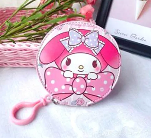 6 Hello kitty мультфильм pu кожа Монета Сумка Кошелек держатель для наушников ключ сумка XK-0862 - Цвет: 6
