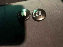 Cubierta de reemplazo de botón de motor de parada de arranque, para BMW X1, X5, E70, X6, E71, Z4, E89, 3, 5 Series, E90, E91, E60, Kit de interruptor de tapa embellecedora de anillo