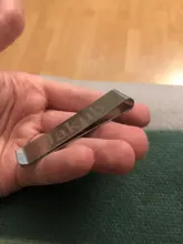 Billetera de acero inoxidable con grabado personalizado para hombre, tarjetero delgado de Metal de tamaño largo, con Clip para tarjetas de crédito