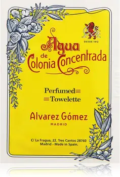 

ÁLVAREZ Gomez WIPES refreshing scented cologne classical 10 units