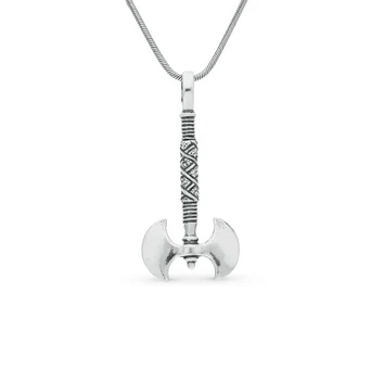 

Silver Pendant-amulet "sekira Peruna" sunlight sample 925