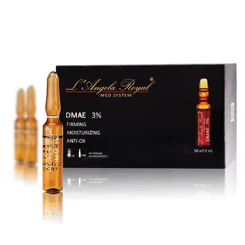 

L'Angela Royal inners DMAE 3%, Aging High-Tech, Decreases wrinklefree, Hydration de la piel, Antioxidant