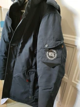 Los hombres de invierno de 2020 nuevo Casual largo grueso con capucha de lana con capucha Parkas a prueba de agua chaqueta de abrigo de los hombres prendas de vestir de moda bolsillos Parka chaqueta 46-58