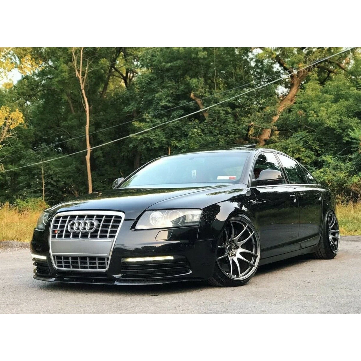 CUPRA Front Bumper Lip 3 Piece Diffuser Spoiler Body Universal Modified Tunning Euro