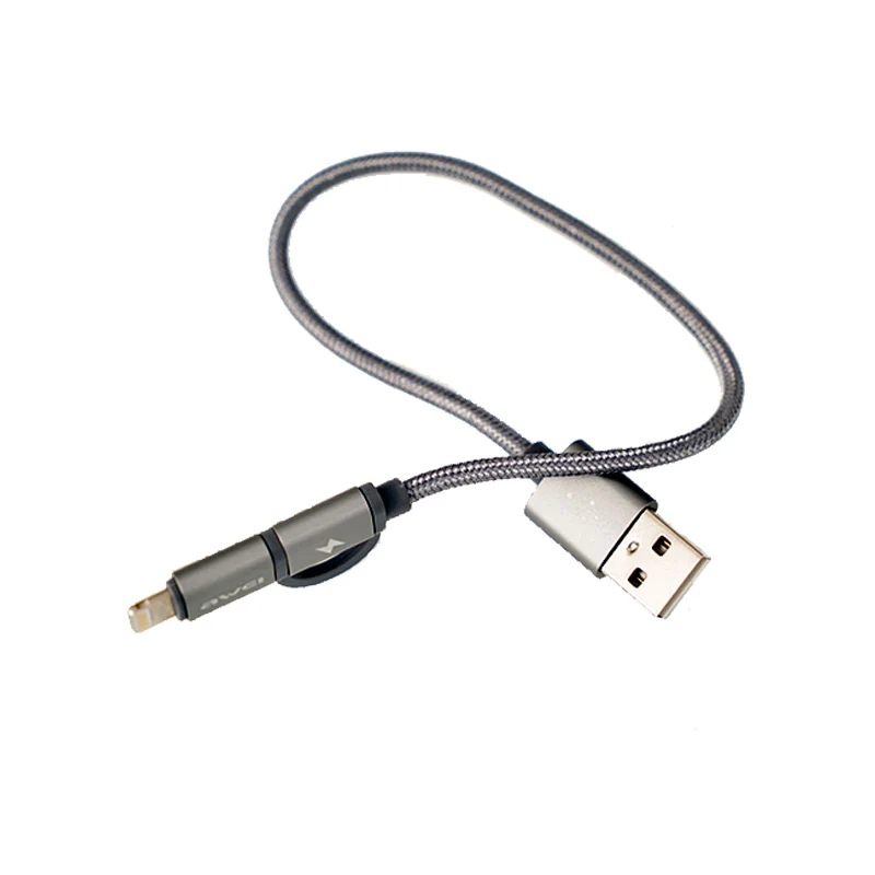 Кабель USB-microUSB/usb type-C(CL-990