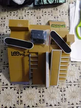 Mini Tabla de Patinaje con los dedos de aleación, juguetes de combinación monopatín para niños, pista de rampa, juego de juguetes educativos para niños, regalos de cumpleaños