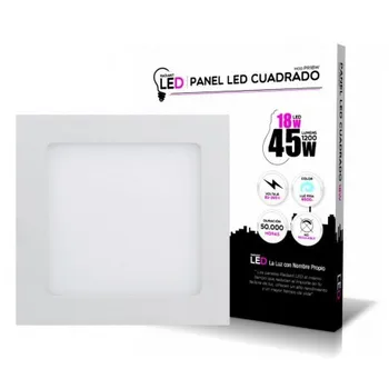 

LED PANEL SQUARE 18W 6500K COLD LIGHT 1200LM RADIANT LED