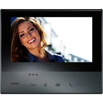 

BTICINO 344643 VIDEOCITOFONO WIFI DISPLAY LCD TOUCH SCREEN DA 7'' SCURO