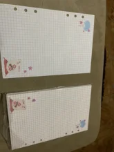 Recambio de cuaderno de hojas sueltas A5 A6, carpeta en espiral, diario, semanal, Plan mensual para hacer línea, red de puntos, papel de página interior, 45 hojas/libro
