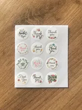 Paper Label-Sticker Stationery Envelope-Seal Wrapping-Cards Flower Business-Gift Multifunctional