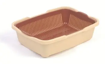 

Toilet dogush small with a net for cats, 37*27*8 cm