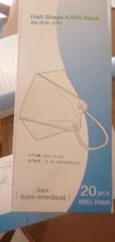 10-60 uds cara de piel máscara KN95 tipo pez boca máscara a prueba de polvo Anti-PM2.5 respirador transpirable razonable protección antipolvo máscaras